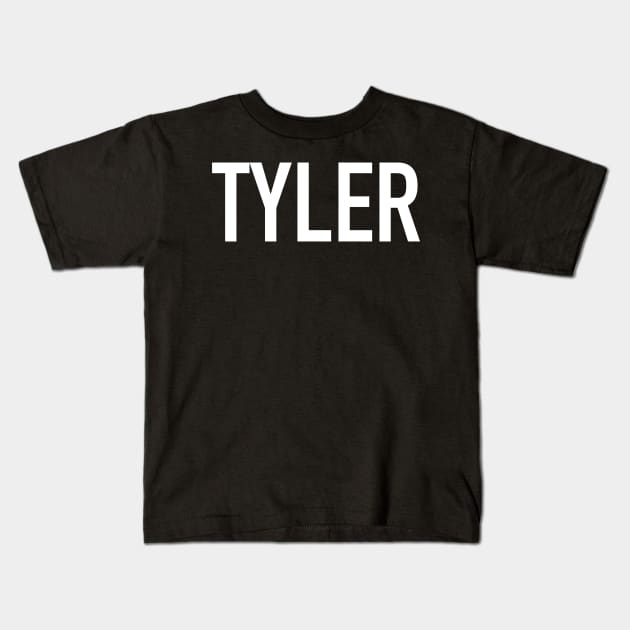 Tyler Kids T-Shirt by StickSicky